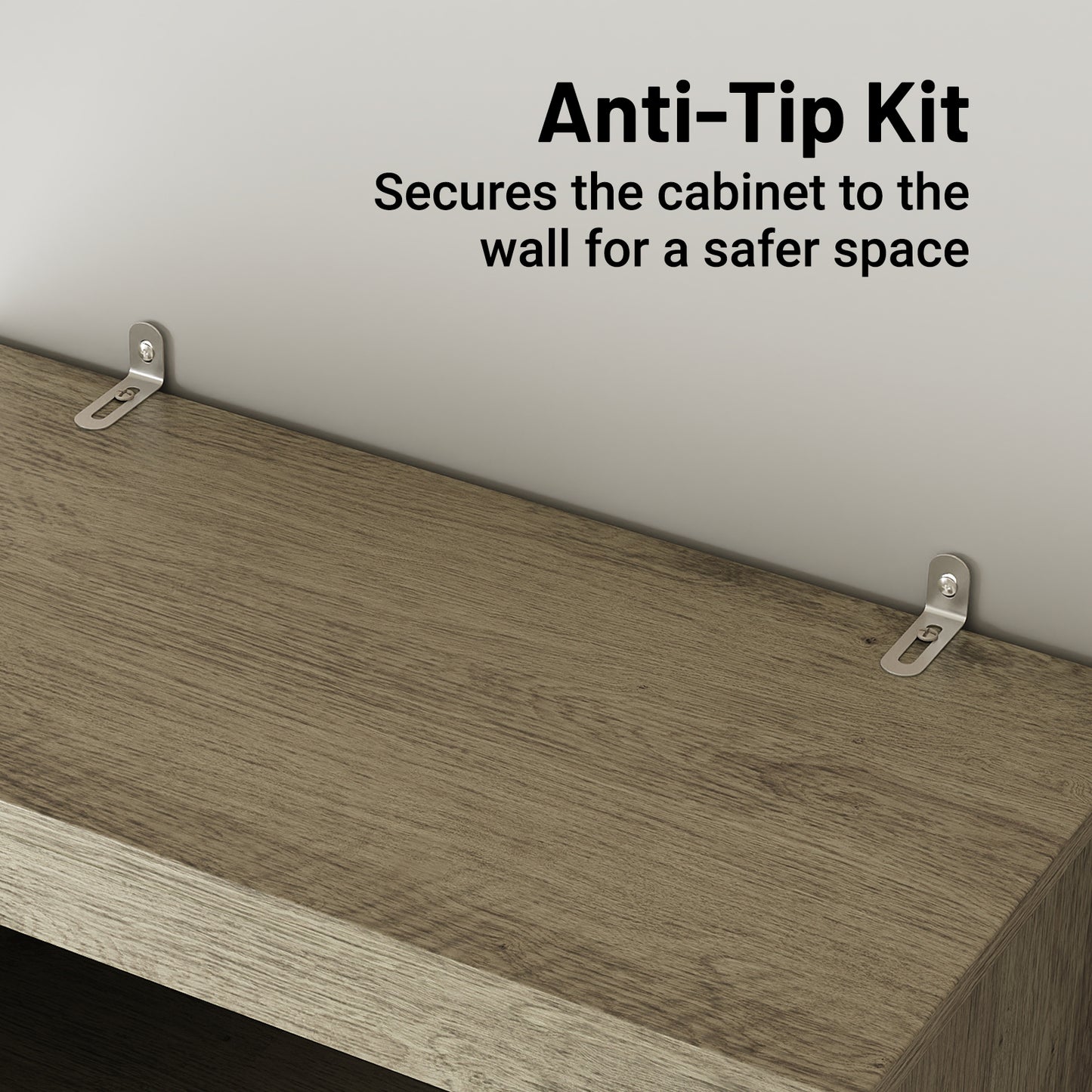 NEGYLIM 72" Tall Bathroom Storage Cabinet, Freestanding Cabinet with Adjustable Shelves, Large Bathroom Pantry Cabinet with 2 Drawers for Living Room, Kitchen, Dining Room, Office, Grey